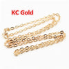 Gold KC chain connectors used for jewelry making