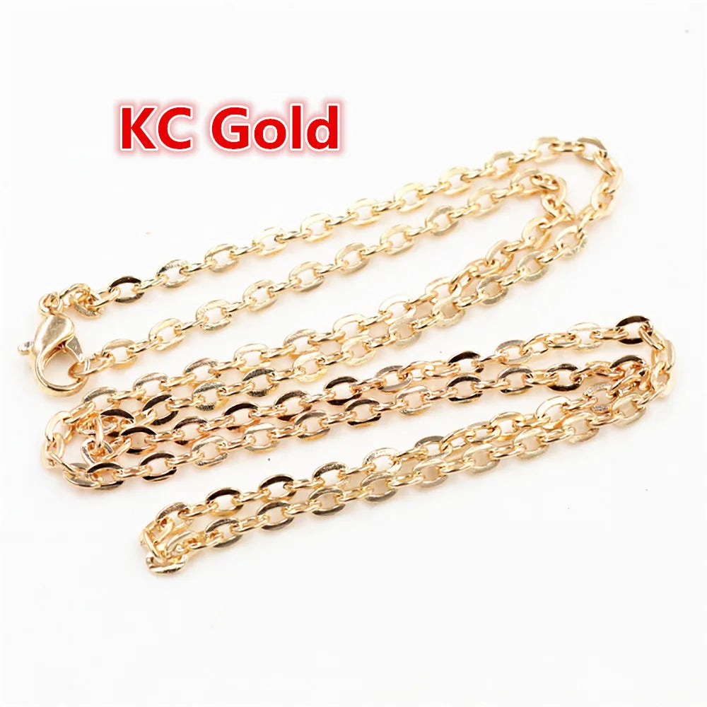 Gold KC chain connectors used for jewelry making