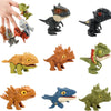Finger-Biting Dinosaur Toy with Movable Joints
