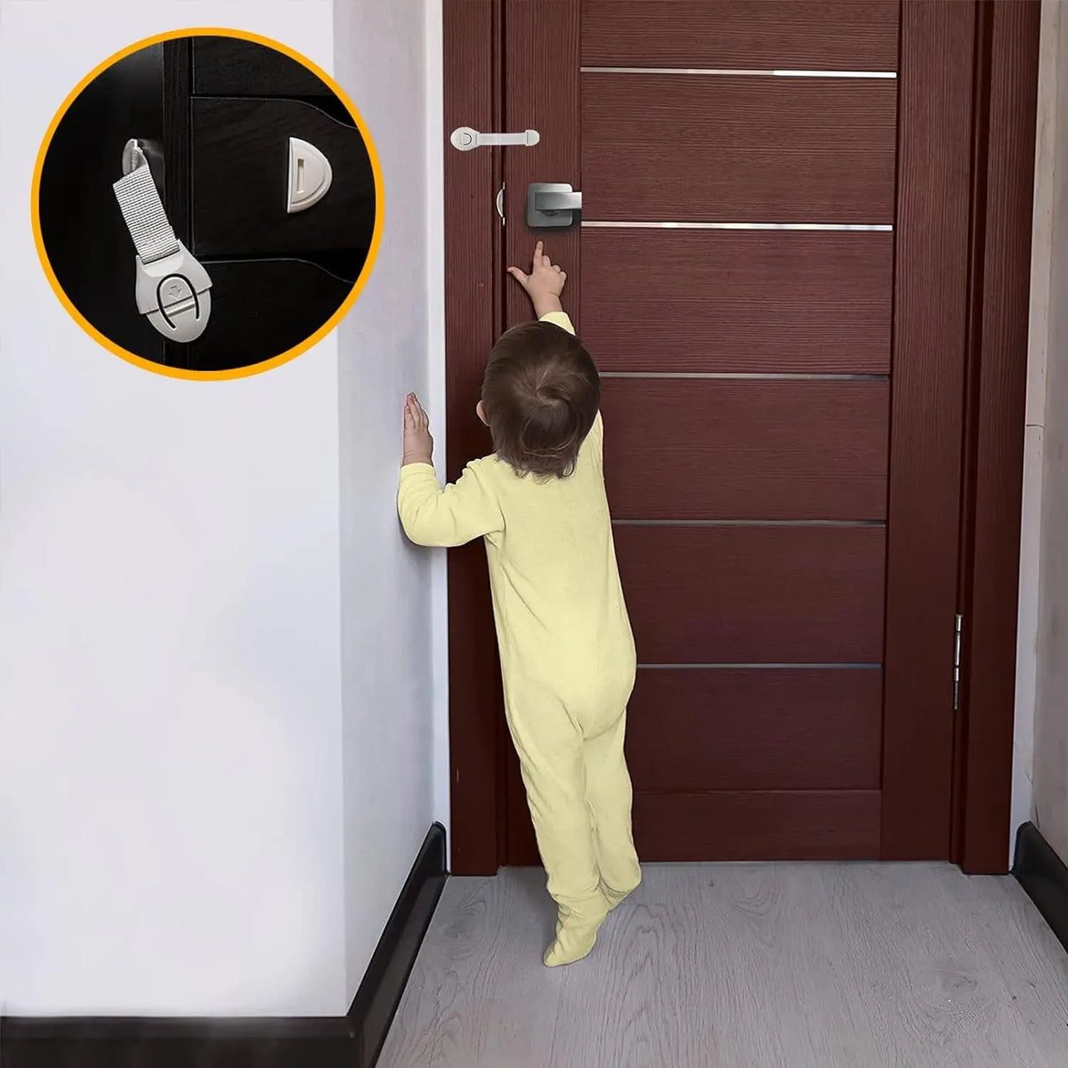 Child Safety Cabinet Locks – Baby & Pet Proof Drawer Locks