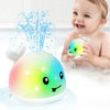 Interactive Whale Bath Toy with Lights and Water Spray