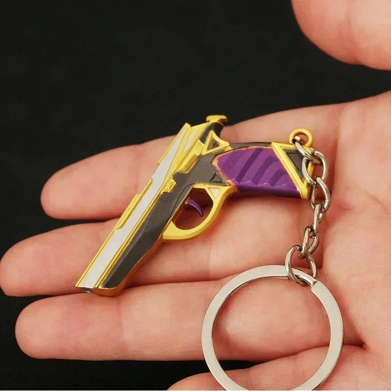 Valorant Reaver 2.0 Karambit Metal Keychain