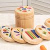 Wooden Montessori Color Sorting Toy for Toddlers