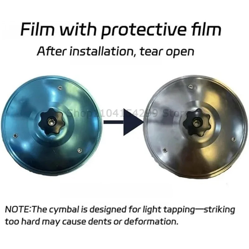Mini Clip-On Car Cymbal for Ventilation Ports