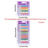 A package of 12 dustless washable chalk water-soluble crayons in various colors for outdoor play