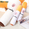 Funny Cigarette-Shaped Plush Pillow