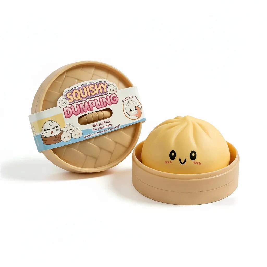 Slow Rising Glitter Dumpling Squishy Stress Ball