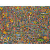A vibrant, colorful abstract aesthetic jigsaw puzzle featuring intricate patterns and designs.