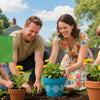 9-Piece Heavy Duty Gardening Tool Set with Ergonomic Handles and Storage Bag
