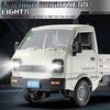 Remote Control Stunt Truck with LED Lights and Spray Effect
