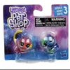 A packaged set of three little pet shop animal figures for children.