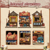 Japanese Mini Store Book Nook DIY Kit