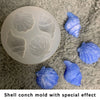 3D Shell & Starfish Fondant Mold Set