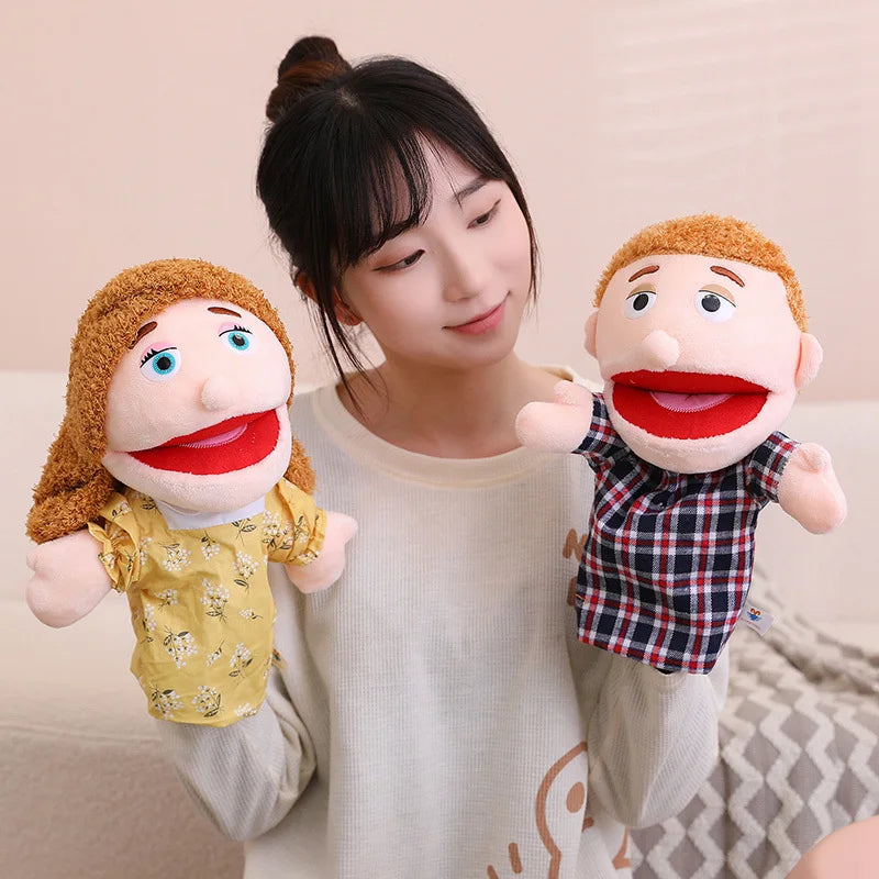 Plush Hand Puppet for Kids' Storytelling and Role Play