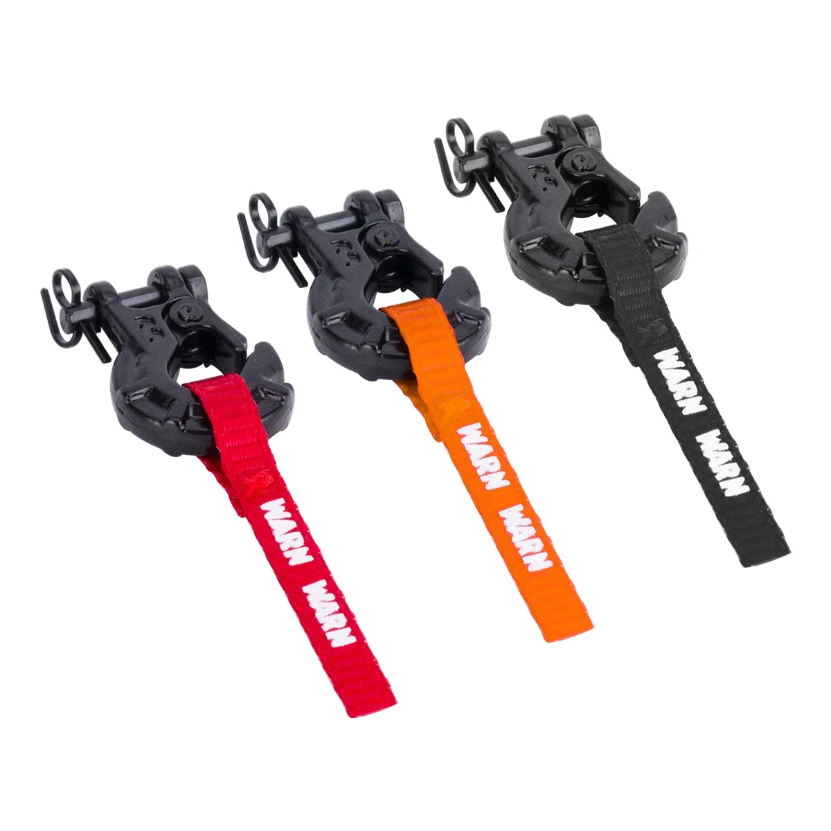 Metal Winch Tow Hook with Pull Strap for 1/10 RC Crawler Trucks