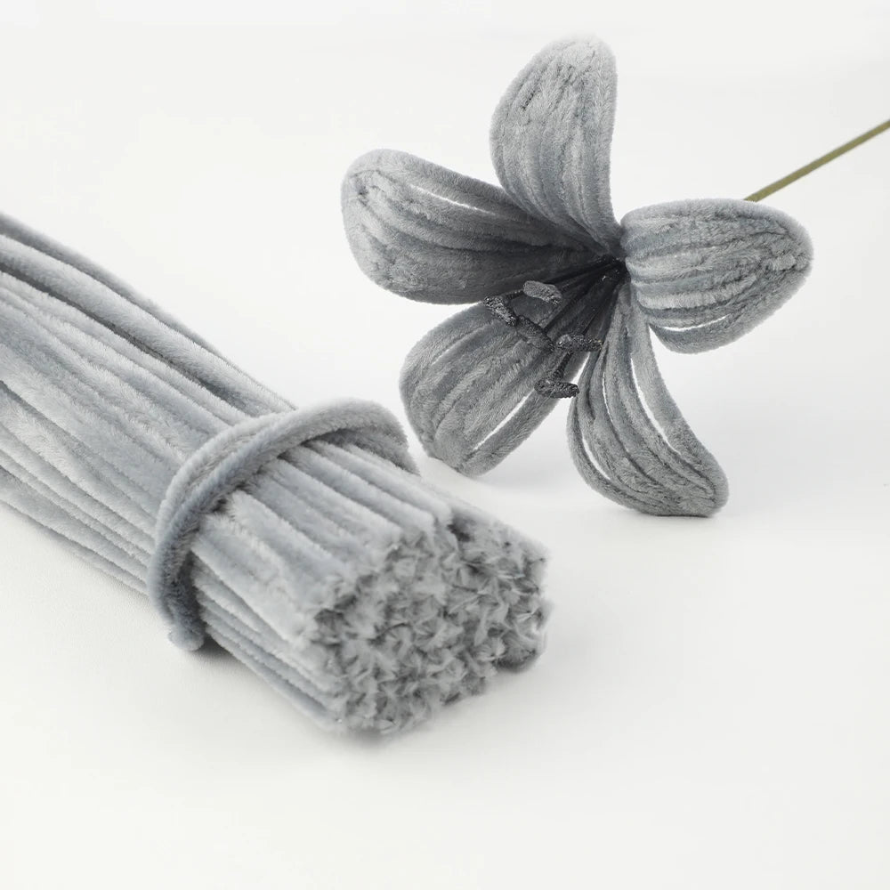 Chenille Pipe Cleaners for Crafts – 100 Pack