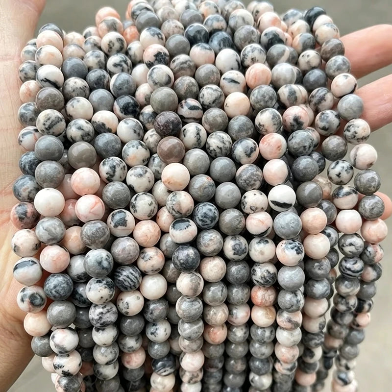 Genuine Tiger Eye Stone Beads for Jewelry Making – Round 8mm, 15" Strand