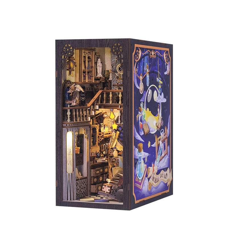 Eternal Bookstore DIY Book Nook Kit with LED Lighting