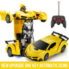 2-in-1 Remote Control Transforming Robot Car