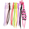 Colorful Braided Nylon Lanyard Keychains for DIY Projects