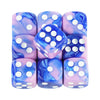 12mm Acrylic Dice Set – Mixed Colors, 10-Pack for Tabletop Gaming