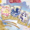 A collection of My Little Pony Friendship Is Forever Shining Moon collectible cards featuring various ponies and floral desig