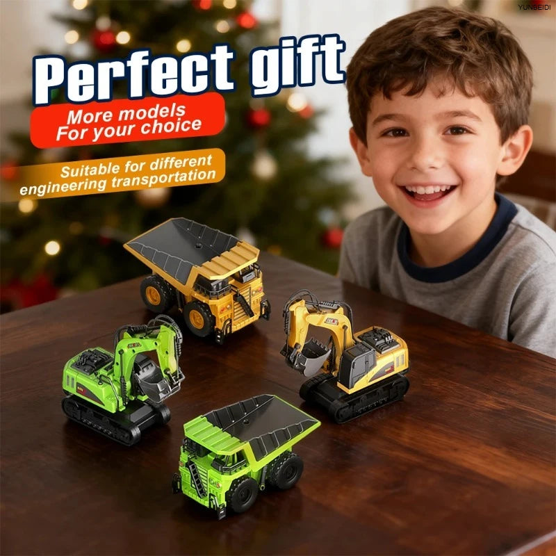 Miniature RC Forklift with Trailer and Bluetooth App Control