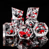 Liquid Core Cat Resin Dice Set for Dungeons & Dragons