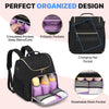 Foldable 4-in-1 Diaper Bag Backpack with Changing Pad