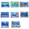 Inflatable Baby Water Play Mat with Floating Fish