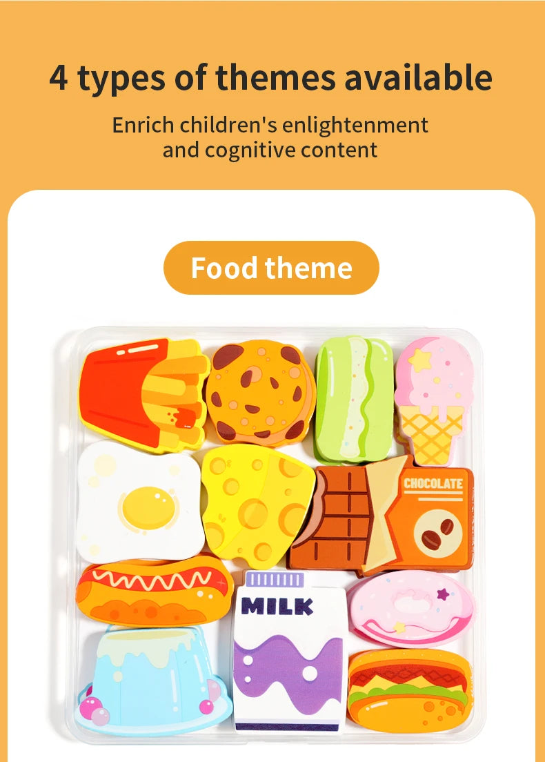 Wooden 3D Jigsaw Puzzle for Kids – Montessori Learning Toy