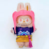 Cute Leather Outfit Set for 15/17cm Labubu Dolls