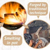 Process of forging a Himalayan metal singing bowl from mining to hand-hammering and polishing.