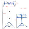 Foldable Tripod Music Stand with Bag