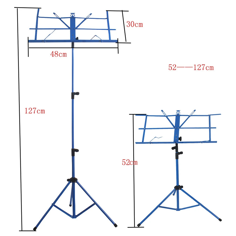 Foldable Tripod Music Stand with Bag
