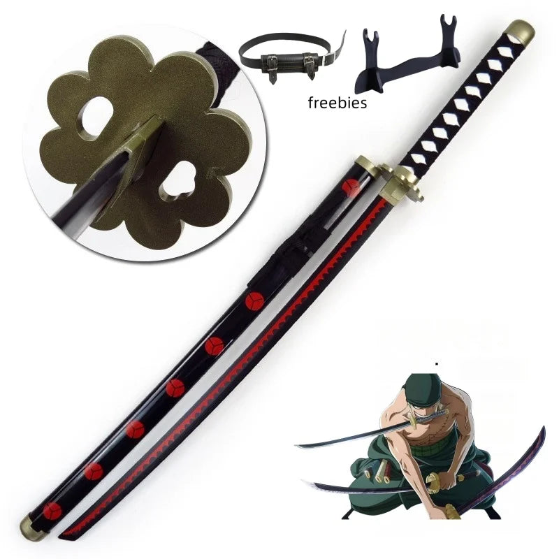 Roronoa Zoro Katana Cosplay Sword – 41-Inch Anime Replica