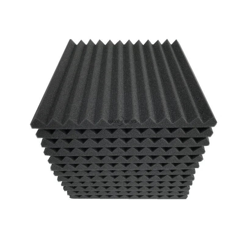 50-Pack Acoustic Foam Panels for Soundproofing and Studio Treatment