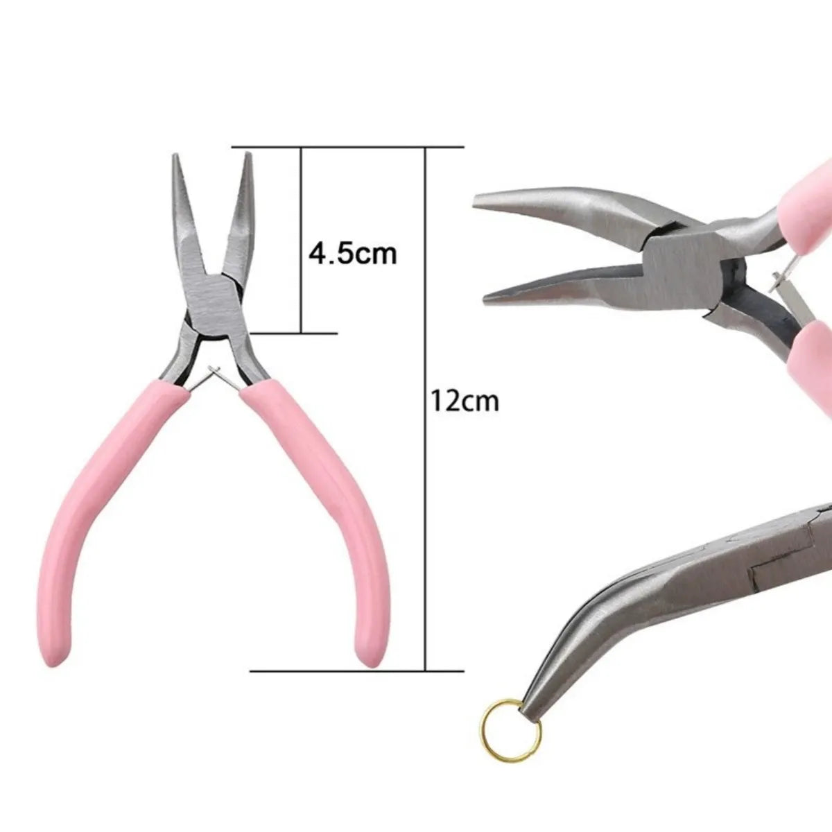 Complete Jewelry Making Tool Set with Pliers and Ring Sizer