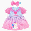 Doll Outfit Set with Hat for 17-43 cm Baby Dolls