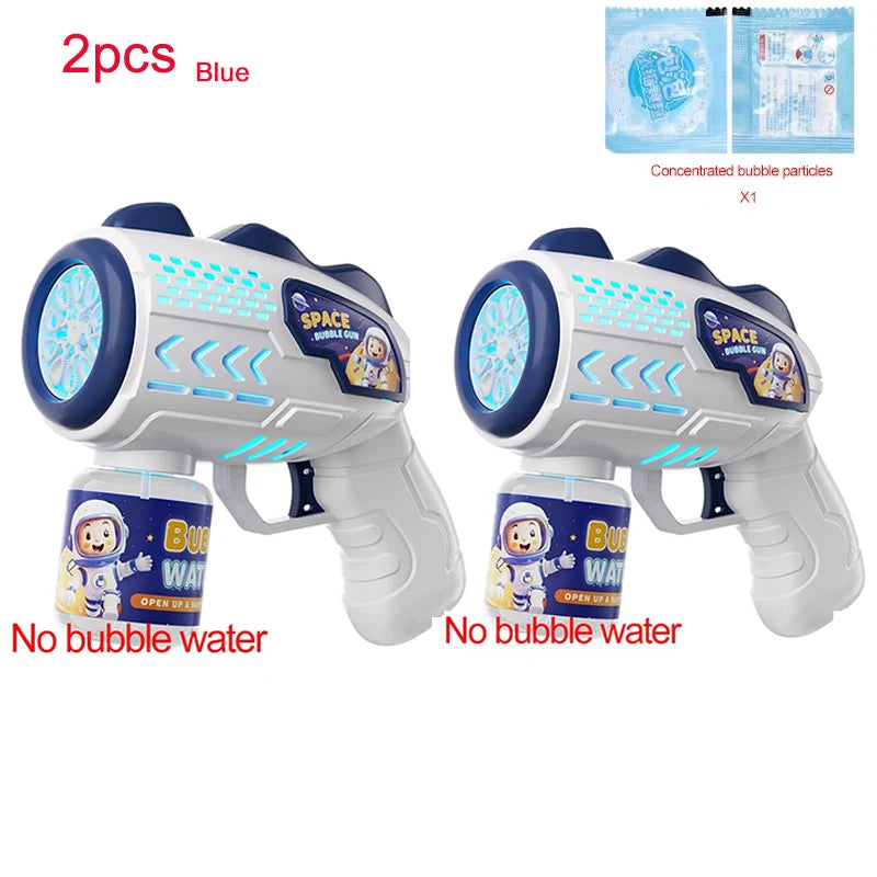 Astronaut Bubble Blaster - Automatic Bubble Machine Gun for Kids
