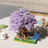 DIY Sakura Cherry Blossom Treehouse Building Kit with Warm Lights