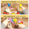Montessori Hedgehog Toy for Fine Motor Skills and Sensory Learning
