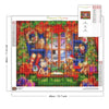 Christmas Diamond Painting Kit with Frame, Scenic Art for Adults