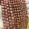 Natural Stone Faceted Beads for Jewelry Making