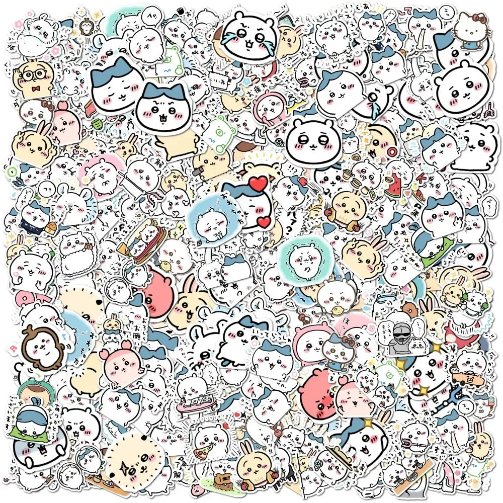 Cute Chiikawa Sticker Pack - Waterproof Vinyl Decals for DIY Crafts