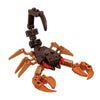 A set of insect building blocks featuring a bee, ant, and butterfly with orange and black components.