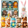 Realistic Sleeping Baby Doll Set – 6-Piece Mini Reborn Doll Collection for Kids