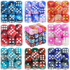 12mm Acrylic Dice Set – Mixed Colors, 10-Pack for Tabletop Gaming