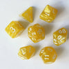 Colorful Pearl Polyhedral Dice Set for Tabletop RPGs