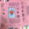Pink Rider-Waite Tarot Cards – 78-Card English Deck with Keywords